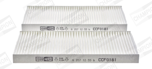 Фильтр воздух во внутренном пространстве CHAMPION CCF0181