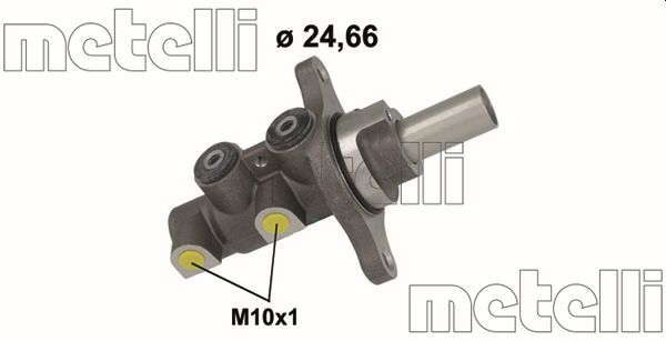 Главный тормозной цилиндр METELLI 05-1155