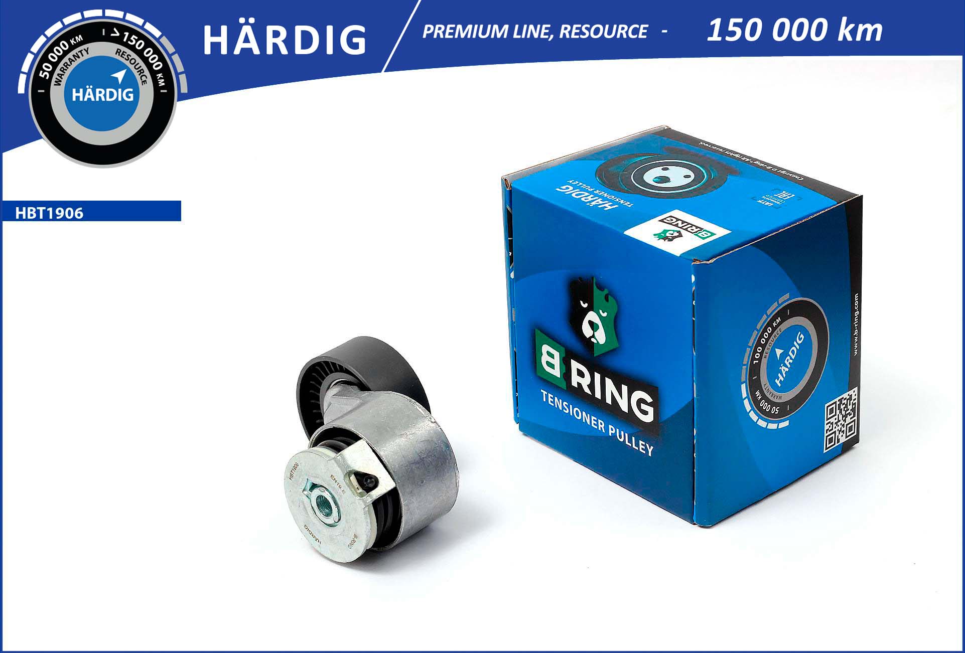 Натяжитель ремня клиновой зубча B-RING HBT1906