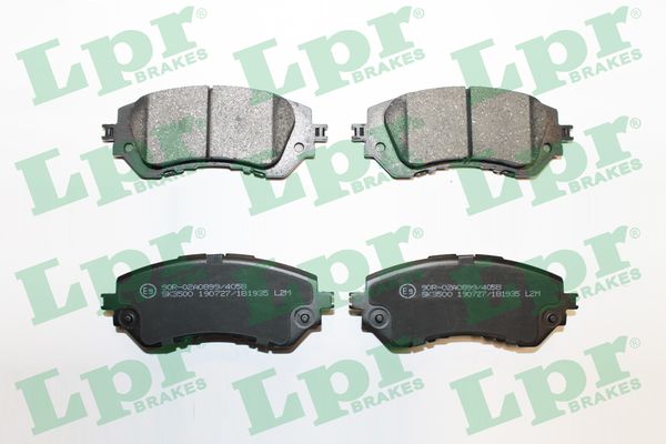 Комплект тормозных колодок дисковый тормоз LPR 05P1935