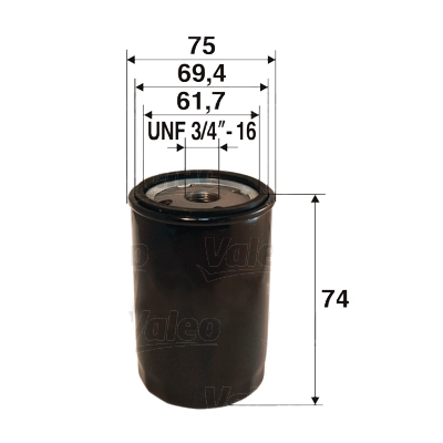 Масляный фильтр VALEO 586077