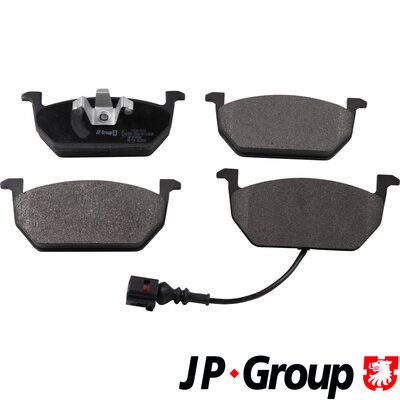 Комплект тормозных колодок дисковый тормоз JP GROUP 1163614010