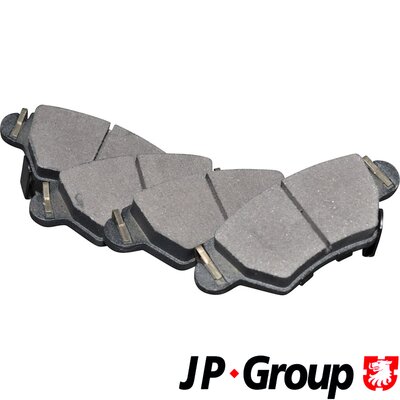Комплект тормозных колодок дисковый тормоз JP GROUP 1263701710