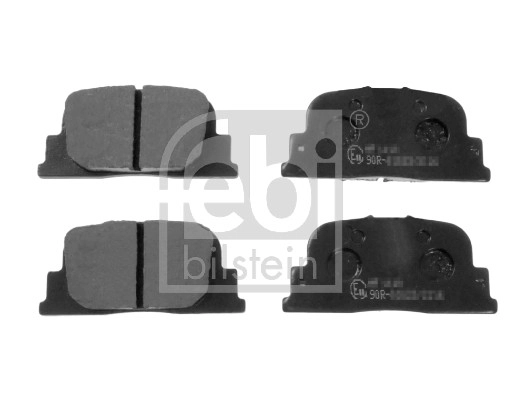 Комплект тормозных колодок дисковый тормоз FEBI BILSTEIN 116356