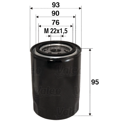 Масляный фильтр VALEO 586006
