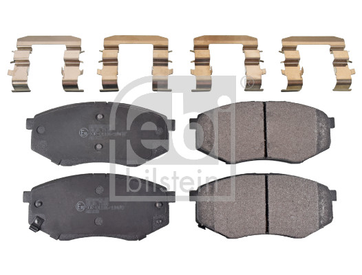 Комплект тормозных колодок дисковый тормоз FEBI BILSTEIN 116295