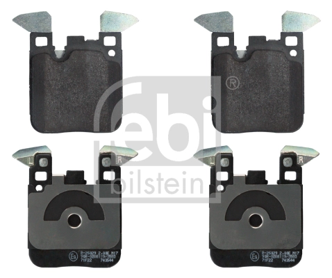 Комплект тормозных колодок дисковый тормоз FEBI BILSTEIN 16909