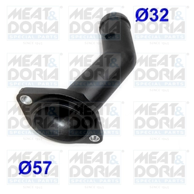 Фланец охлаждающей жидкости MEAT & DORIA 93121