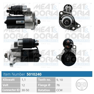 Стартер MEAT & DORIA 5010240