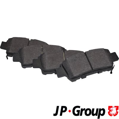 Комплект тормозных колодок дисковый тормоз JP GROUP 4863700510