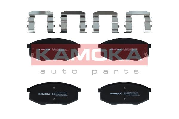 Комплект тормозных колодок дисковый тормоз KAMOKA JQ101333