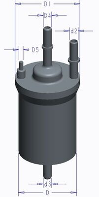 Топливный фильтр MAHLE/KNECHT KL 756