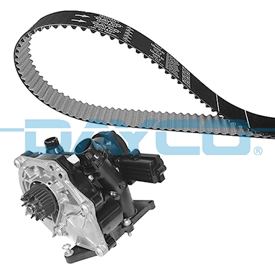 Водяной насос + комплект зубчатого ремня DAYCO KTBWP12100