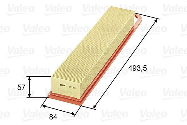 Воздушный фильтр VALEO 585247