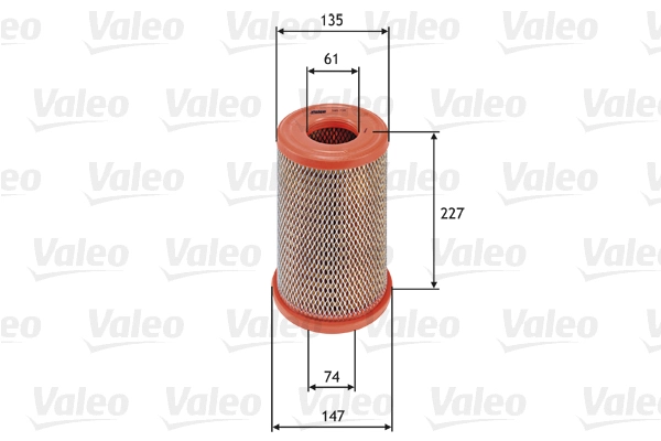 Воздушный фильтр VALEO 585738