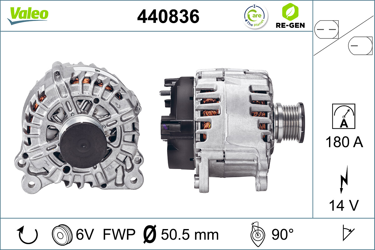 Генератор VALEO 440836