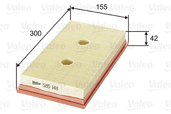 Воздушный фильтр VALEO 585148