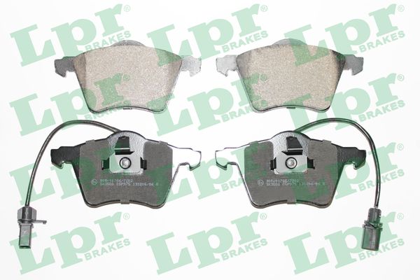 Комплект тормозных колодок дисковый тормоз LPR 05P975