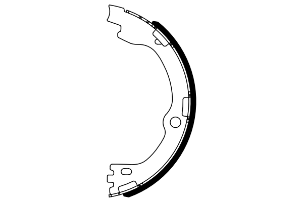 Комплект тормозных колодок стояночная тормозная система BOSCH 0 986 487 964