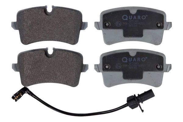 Комплект тормозных колодок дисковый тормоз QUARO QP5380