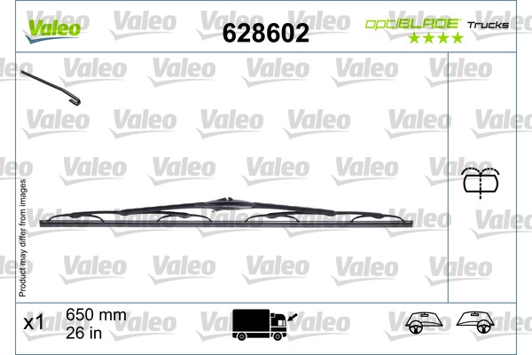 Щетка стеклоочистителя VALEO 628602
