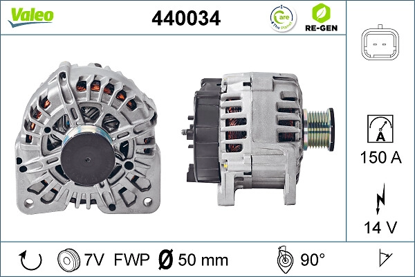 Генератор VALEO 440034