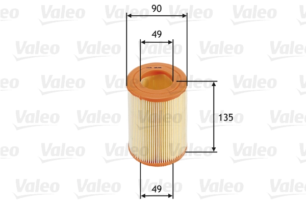 Воздушный фильтр VALEO 585681