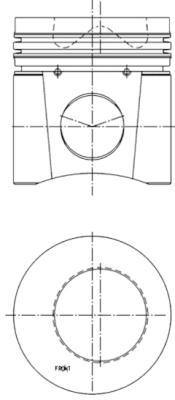 Поршень KOLBENSCHMIDT 40324600