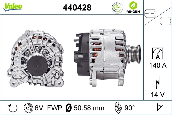 Генератор VALEO 440428