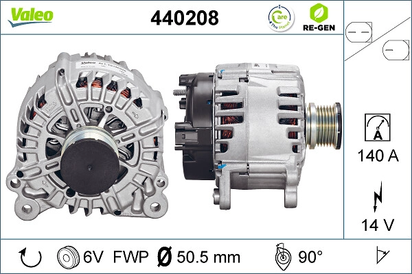 Генератор VALEO 440208