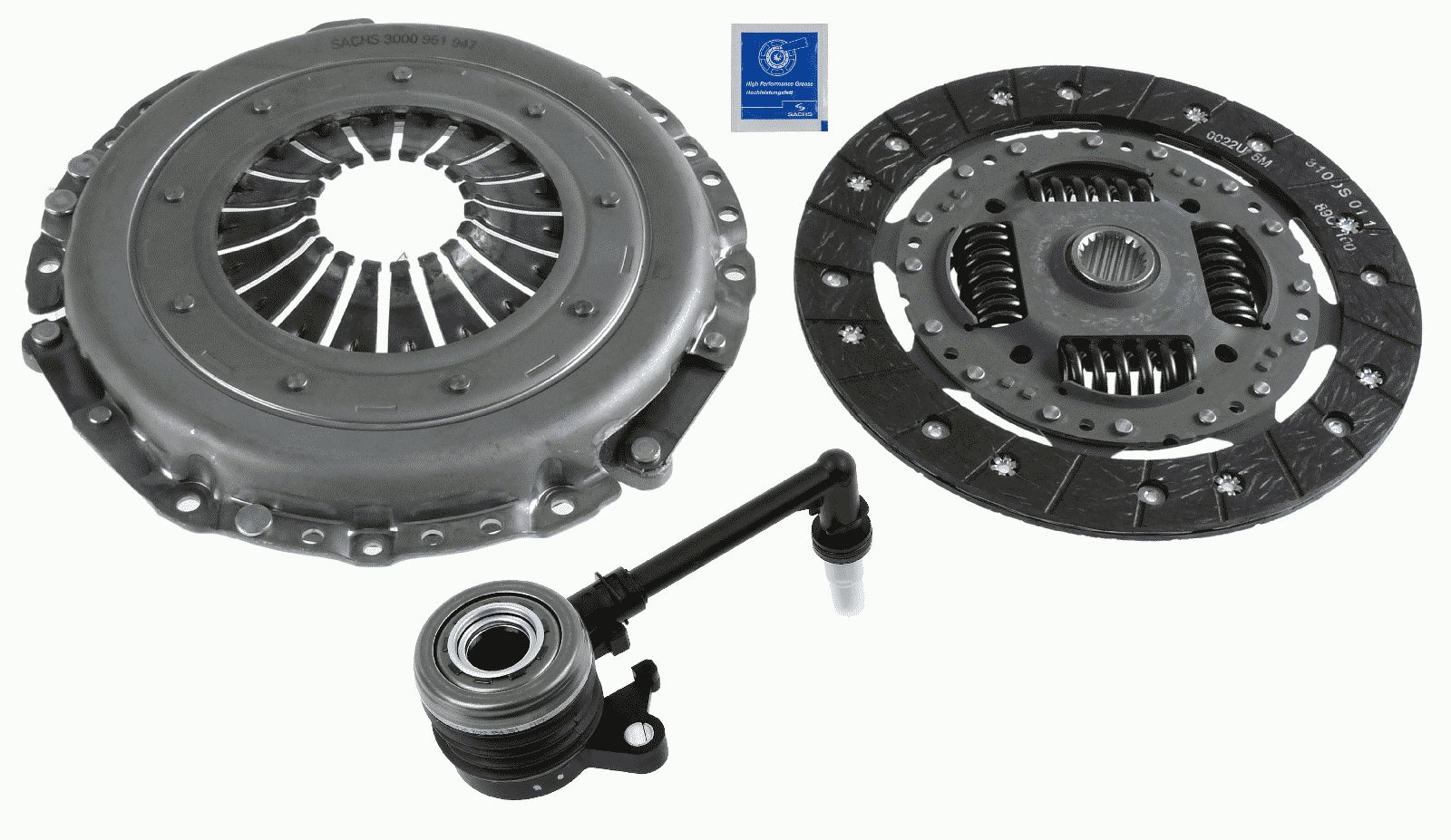 Комплект сцепления SACHS 3000 990 409