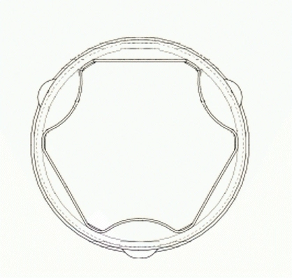 Комплект пыльника приводной вал SPIDAN 23241