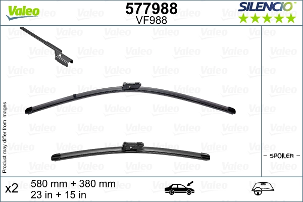 Щетка стеклоочистителя VALEO 577988