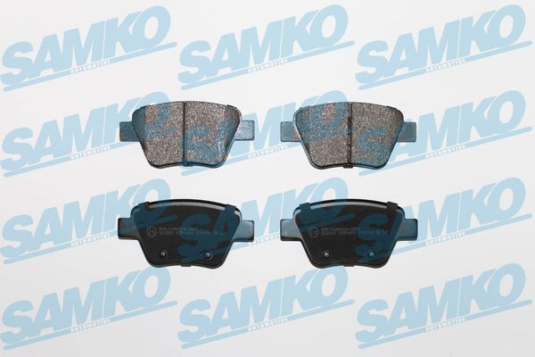 Комплект тормозных колодок дисковый тормоз SAMKO 5SP1608
