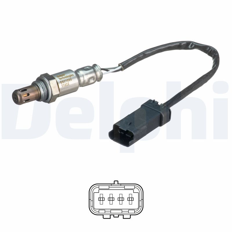 Лямбда-зонд DELPHI ES21266-12B1