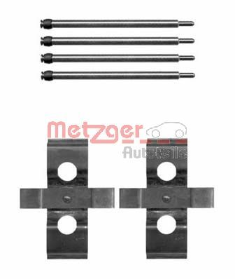 Комплектующие колодки дискового тормоза METZGER 109-1611