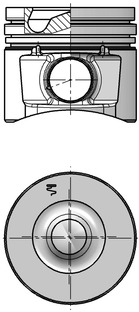 Поршень KOLBENSCHMIDT 40372600