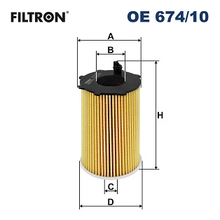 Масляный фильтр FILTRON OE 674/10