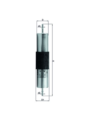 Топливный фильтр MAHLE/KNECHT KL 78