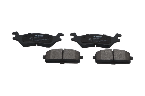 Комплект тормозных колодок дисковый тормоз KAVO PARTS KBP-9074