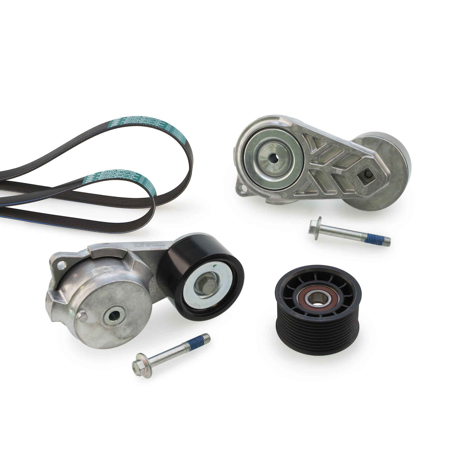 Поликлиновой ременный комплект fleetrunner micro-v kit GATES K028PK1525HD