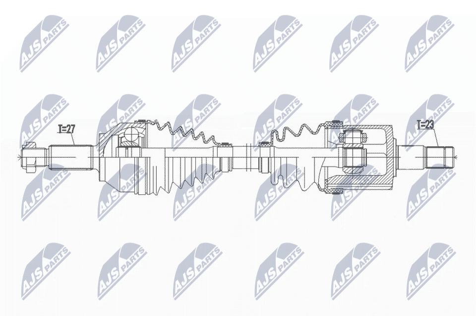 Приводной вал NTY NPW-JG-004