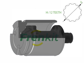 Поршень корпус скобы тормоза FRENKIT K435201T