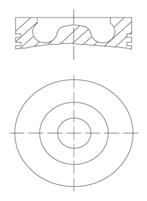 Поршень MAHLE/KNECHT 061PI00110000