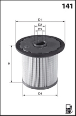 Топливный фильтр MISFAT FM655