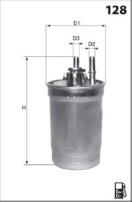 Топливный фильтр MISFAT M529