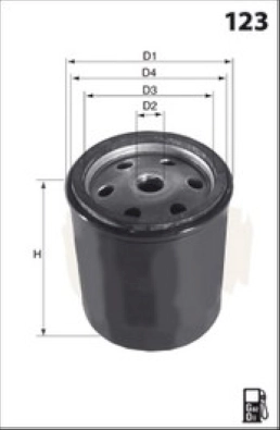 Топливный фильтр MISFAT M323