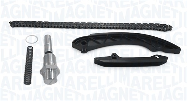 К-кт цепи г.р.м. (цепь + 2 планки + натяжитель в сборе) MAGNETI MARELLI 341500000700
