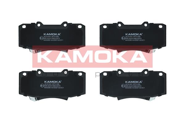 Колодки тормозные дисковые (комплект 4 шт.) KAMOKA JQ101421