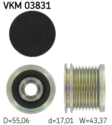 Механизм свободного хода генератора SKF VKM03831